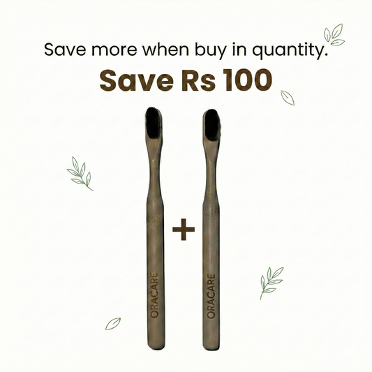 Family Pack — Wooden Nano Bristle Toothbrushes